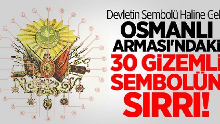 Osmanlı arması’ ve o armanın üzerindeki semboller neyi anlatıyor?