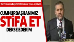 Türk Tarih Kurumu Başkanı Yaramış: Çok pişmanım